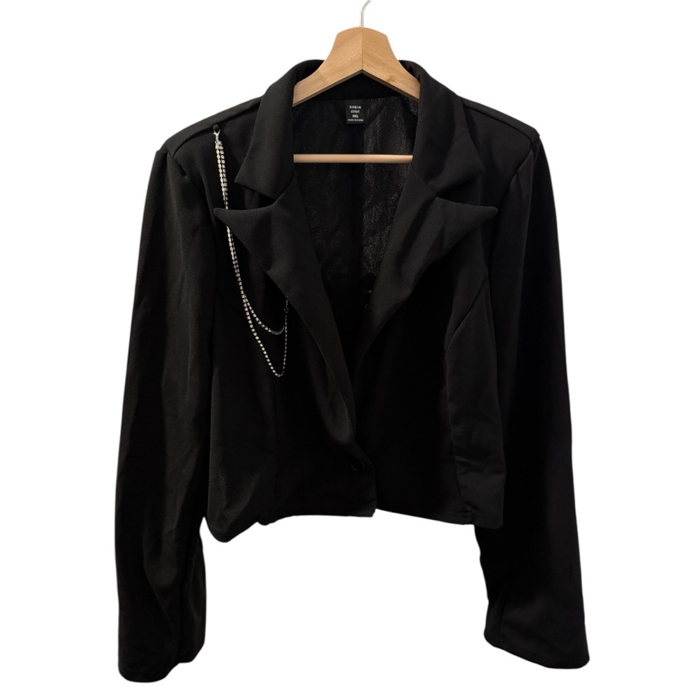 SHEIN Curve Black Jacket